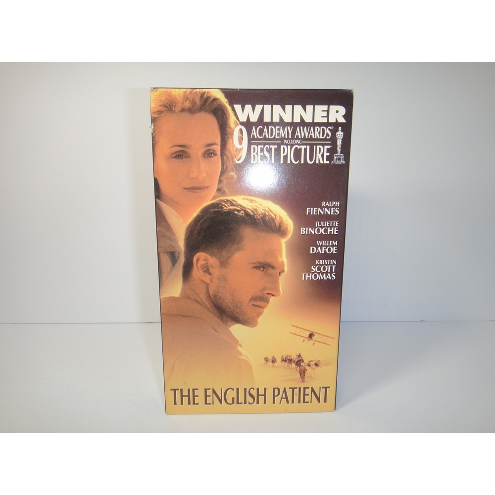 The English Patient VHS 1996 Miramax Academy Award Best Picture Ralph Fiennes